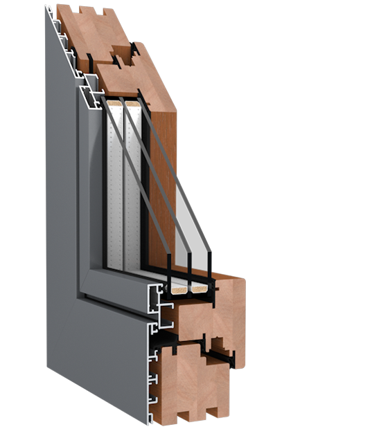Duoline – finestre in legno-alluminio