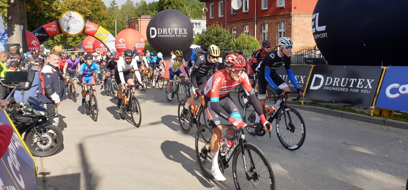 Festa dei ciclisti amatoriali con la partecipazione di DRUTEX
