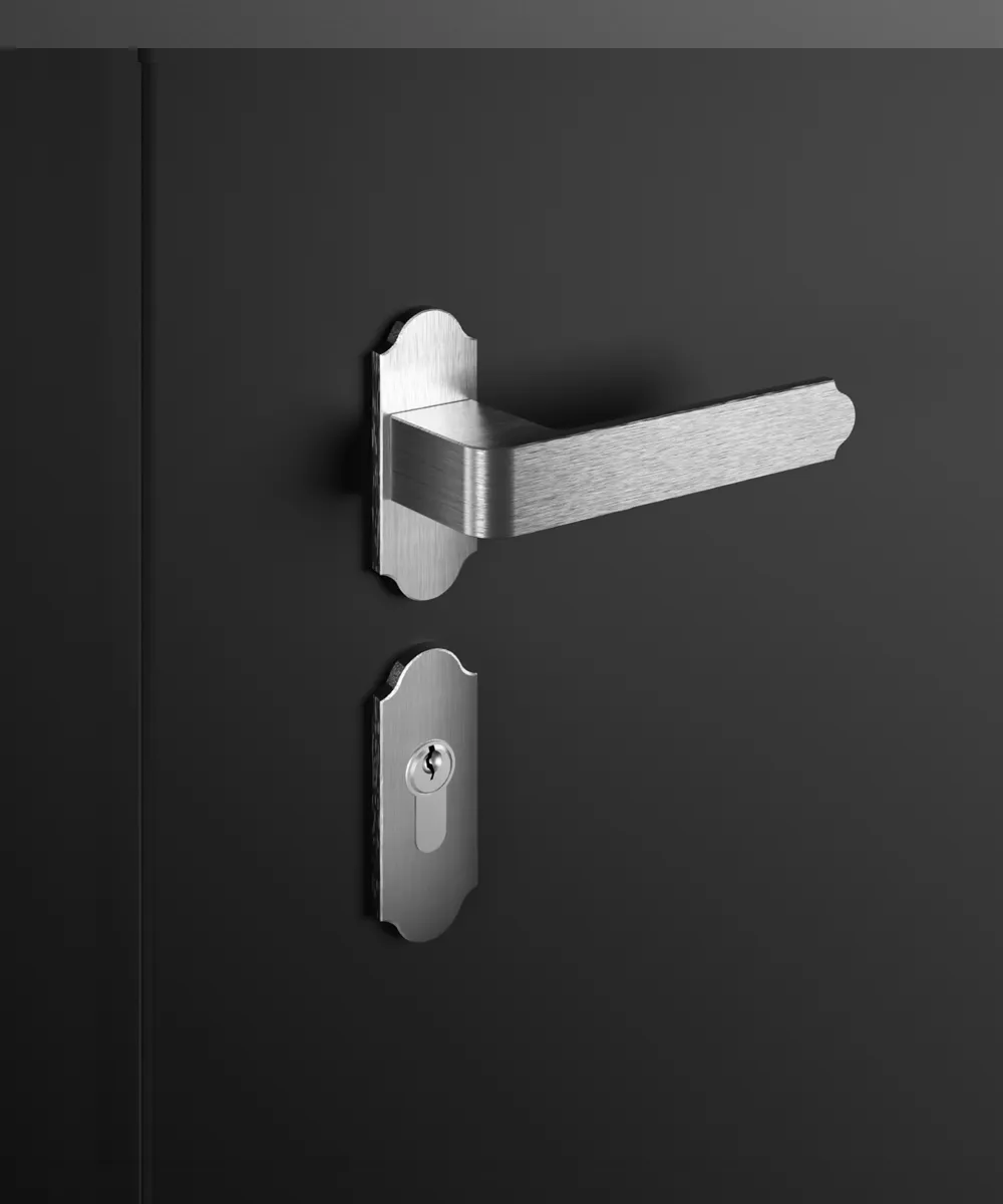 Maniglia porta H6 (argento)