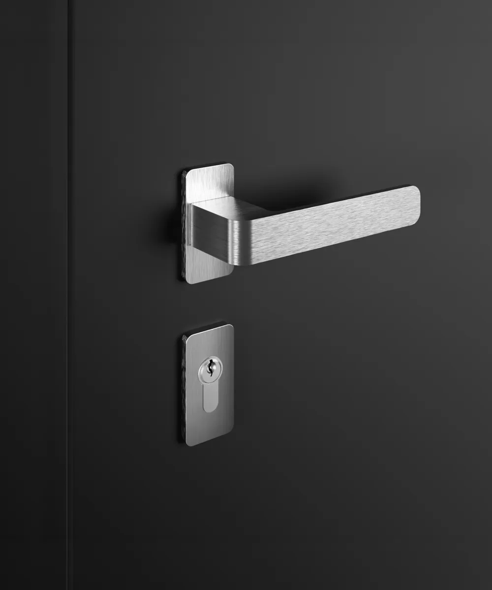 Maniglia porta H6 (argento)