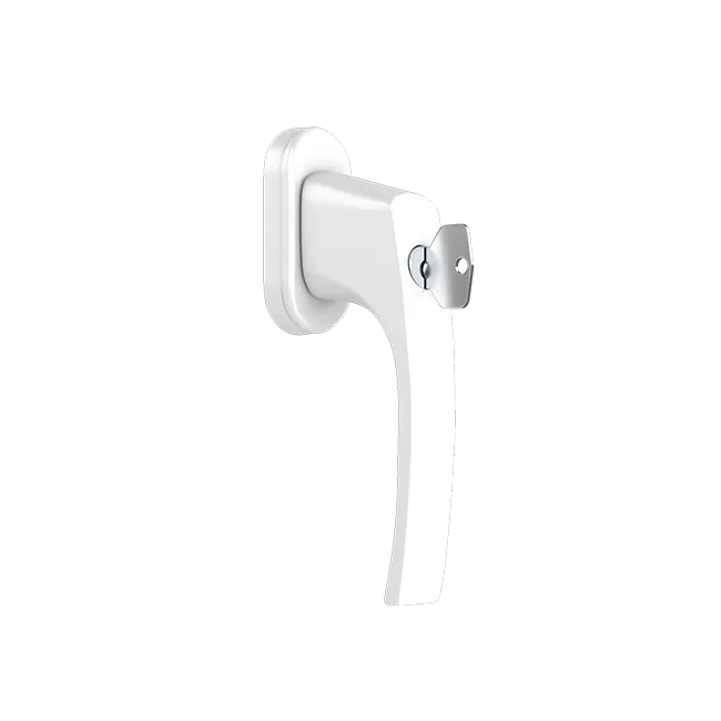 MISTRAL - Maniglia finestra con chiave - RAL9016